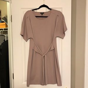 Pink T-shirt dress